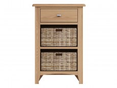 Kenmore Kenmore Dakota Oak 1 Drawer Small Storage Unit (Assembled)