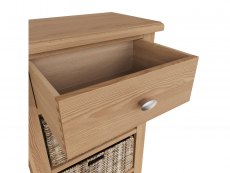 Kenmore Kenmore Dakota Oak 1 Drawer Tall Storage Unit (Assembled)