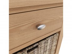 Kenmore Kenmore Dakota Oak 1 Drawer Tall Storage Unit (Assembled)