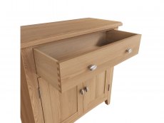 Kenmore Kenmore Dakota Oak 2 Door 1 Drawer Compact Sideboard (Assembled)