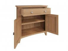Kenmore Kenmore Dakota Oak 2 Door 1 Drawer Compact Sideboard (Assembled)