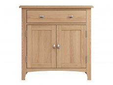 Kenmore Kenmore Dakota Oak 2 Door 1 Drawer Compact Sideboard (Assembled)