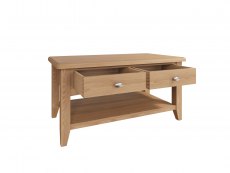 Kenmore Kenmore Dakota Oak 2 Drawer Large Coffee Table (Flat Packed)