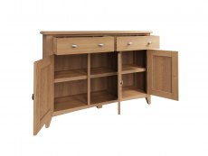 Kenmore Kenmore Dakota Oak 3 Door 2 Drawer Large Sideboard (Assembled)