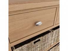 Kenmore Kenmore Dakota Oak 3 Drawer Sideboard (Assembled)