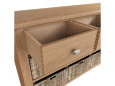 Kenmore Kenmore Dakota Oak 3 Drawer Sideboard (Assembled)