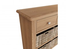 Kenmore Kenmore Dakota Oak 3 Drawer Sideboard (Assembled)
