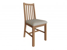 Kenmore Dakota Oak Fabric Dining Chair
