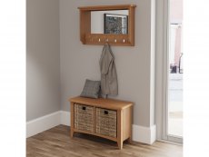 Kenmore Kenmore Dakota Oak Wall Rack (Assembled)