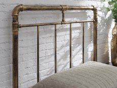 Flintshire Furniture Flintshire Cilcain 3ft Single Antique Bronze Metal Bed Frame