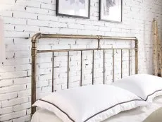 Flintshire Flintshire Cilcain Antique Bronze Metal Bed Frame