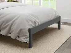Flintshire Flintshire Conway Grey 4 Drawer Wooden Bed Frame