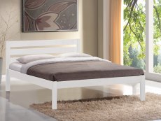 Flintshire Furniture Flintshire Eco 4ft6 Double White Wooden Bed Frame