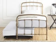 Flintshire Flintshire Mostyn Antique Bronze Metal Guest Bed Frame