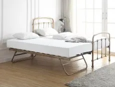 Flintshire Flintshire Mostyn Antique Bronze Metal Guest Bed Frame