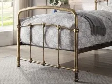 Flintshire Furniture Flintshire Mostyn 3ft Single Antique Bronze Metal Bed Frame