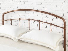 Flintshire Furniture Flintshire Mostyn 4ft6 Double Shining Rose Metal Bed Frame