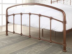 Flintshire Furniture Flintshire Mostyn 4ft6 Double Shining Rose Metal Bed Frame