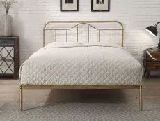 Flintshire Flintshire Oakenholt Antique Bronze Metal Bed Frame