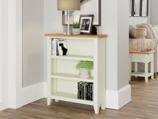 Kenmore Kenmore Patterdale White and Oak Low Bookcase (Assembled)