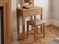Kenmore Kenmore Dakota Oak 2 Drawer Dressing Table (Flat Packed)