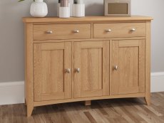 Kenmore Kenmore Dakota Oak 3 Door 2 Drawer Large Sideboard (Assembled)