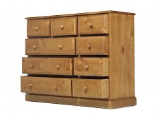 Archers Berwick 2+3+4 Pine Wooden Chest of Drawers (Assembled)