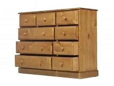 Archers Archers Berwick 2+3+4 Pine Wooden Chest of Drawers (Assembled)