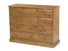 Archers Archers Berwick 2+3+4 Pine Wooden Chest of Drawers (Assembled)