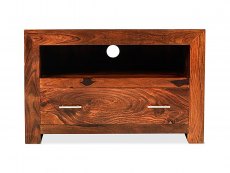 Archers Santa Clara 1 Drawer Acacia Small Wooden TV Cabinet (Assembled)