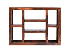 Archers Santa Clara Acacia Wide Wooden Bookcase (Assembled)