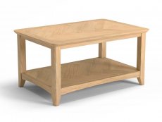 Archers Archers Oslo Light Oak Large Wooden Coffee Table (Flat Packed