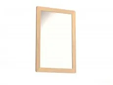 Archers Oslo Light Oak Wooden Wall Mirror