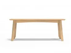 Archers Archers Oslo 114cm Light Oak Wooden Dining Bench