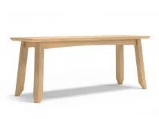 Archers Archers Oslo 114cm Light Oak Wooden Dining Bench