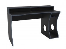 Birlea Birlea Enzo Black and Blue Gaming Computer Desk