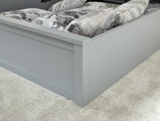GFW GFW Como 4ft6 Double Grey Wooden Ottoman Bed Frame