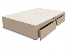Highgrove Highgrove Faux Suede 4ft Small Double Divan Base