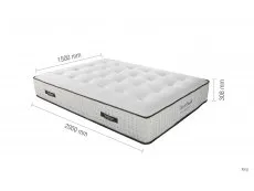 SleepSoul SleepSoul Harmony Memory Pocket 1000 5ft King Size Mattress in a Box