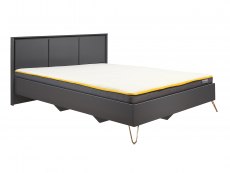 Birlea Birlea Arlo 4ft Small Double Charcoal Wooden Bed Frame