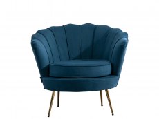 Birlea Birlea Ariel Blue Fabric Chair