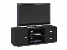 Birlea Birlea Covent Black High Gloss TV Unit (Flat Packed)