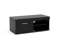 Birlea Birlea Edgeware Black High Gloss Small TV Unit (Flat Packed)