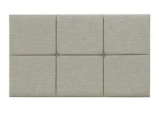 Shire Shire Big Cobbled Fabric Strutted Headboard