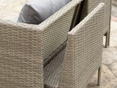 Ideal Products Ideal Products Nevada 4 Piece Space Saving Rattan Patio Set