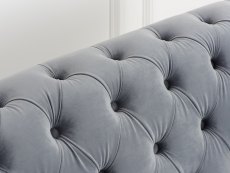 Birlea Birlea Chester Grey Velvet Fabric 2 Seater Sofa