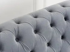 Birlea Birlea Chester Grey Velvet Fabric 2 Seater Sofa