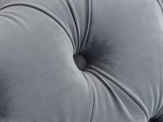 Birlea Birlea Chester Grey Velvet Fabric 3 Seater Sofa