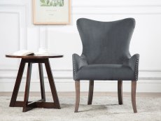 Birlea Birlea Ellis Grey Fabric Chair