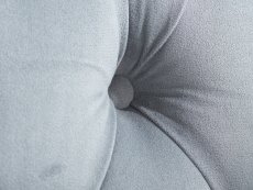 Birlea Birlea Florence Grey Velvet Fabric Snuggle Chair